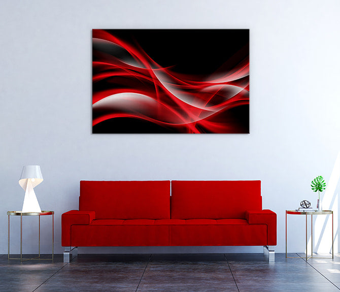 Waves of red
