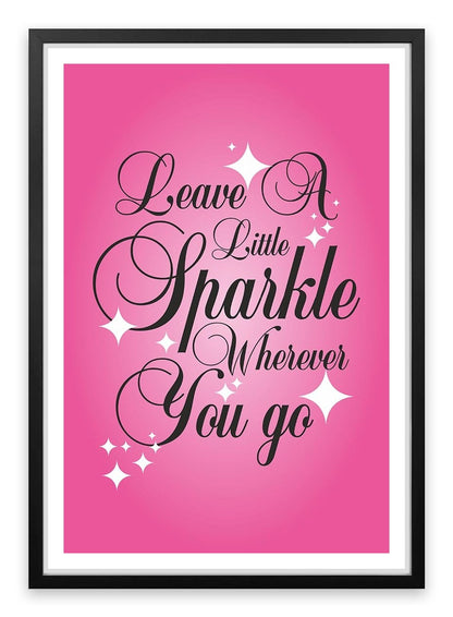 Leave a little sparkle
