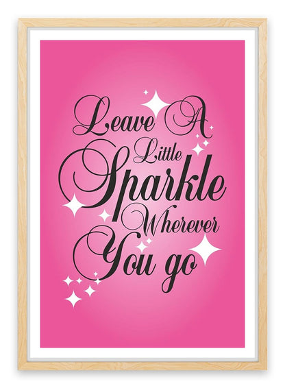 Leave a little sparkle