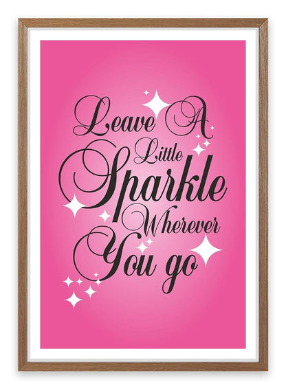 Leave a little sparkle