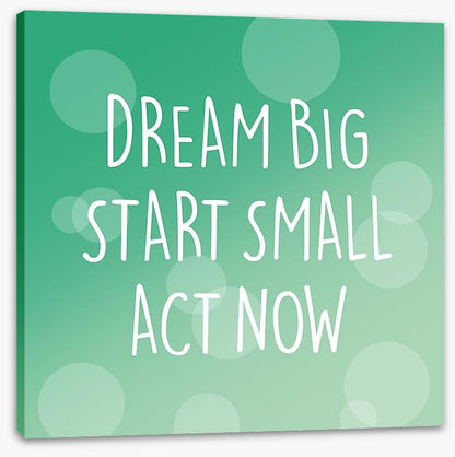 Start small