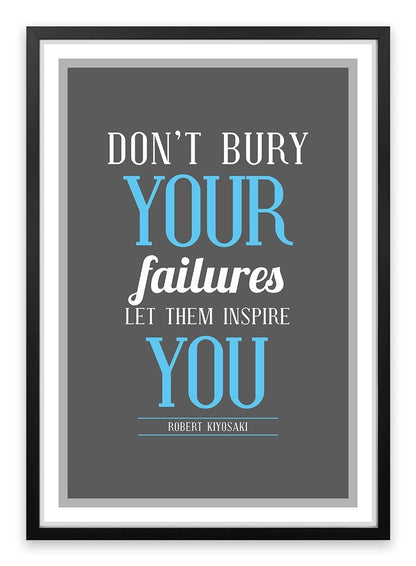 Don't bury your failures