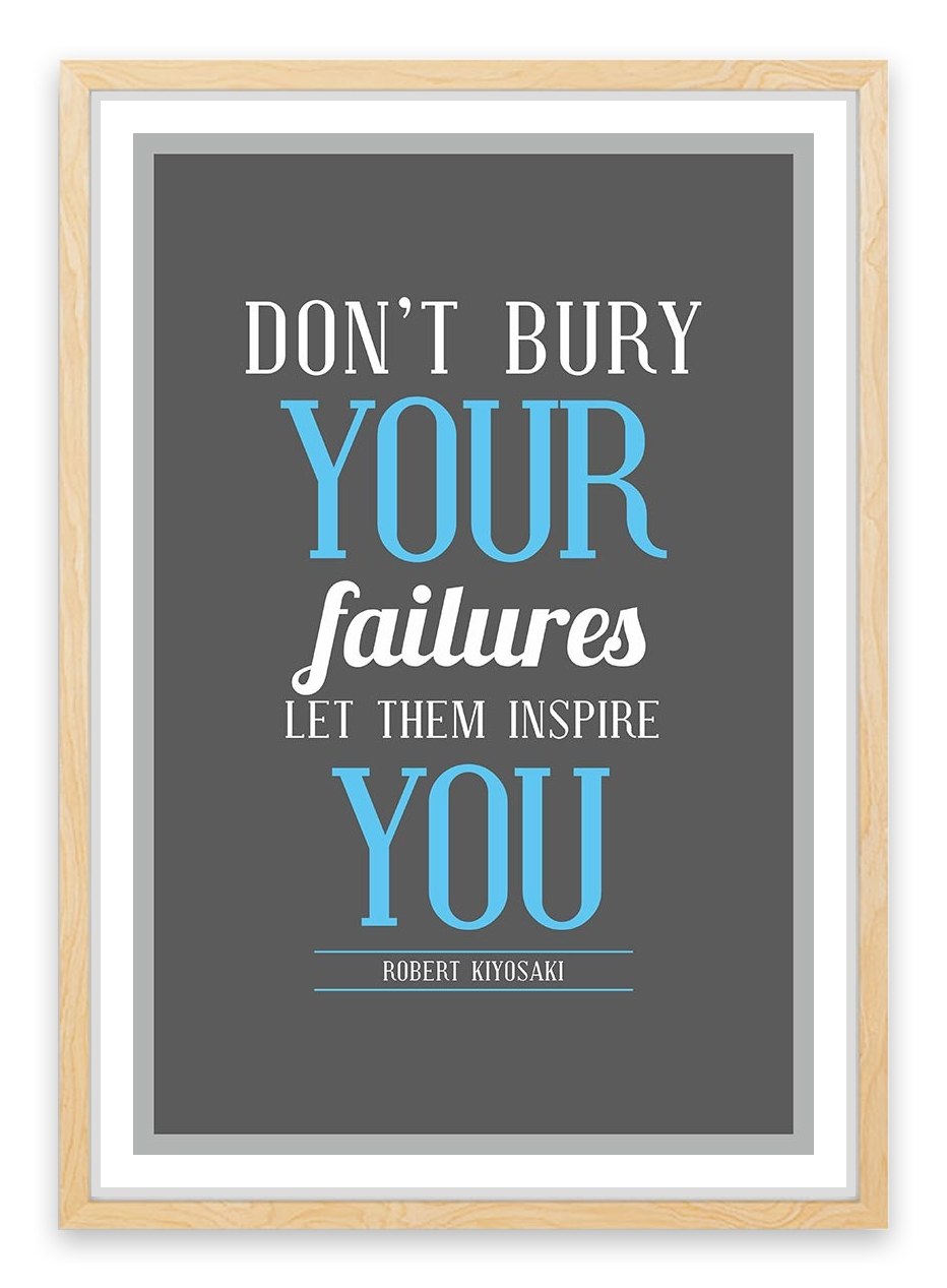 Don't bury your failures