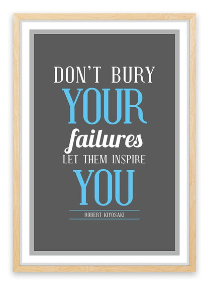 Don't bury your failures