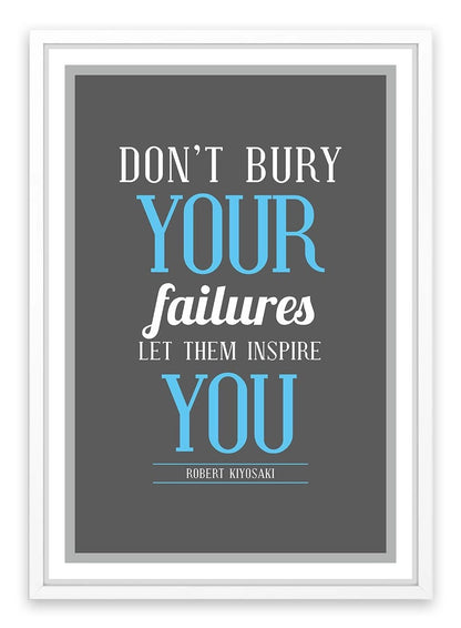Don't bury your failures