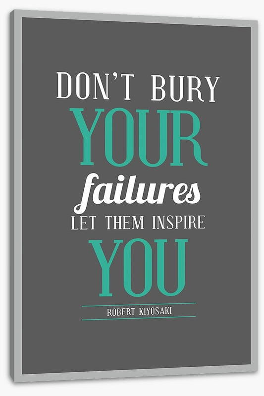 Don't bury your failures