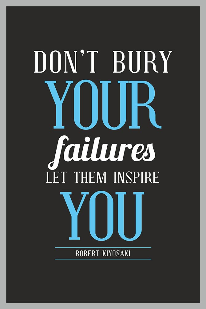 Don't bury your failures