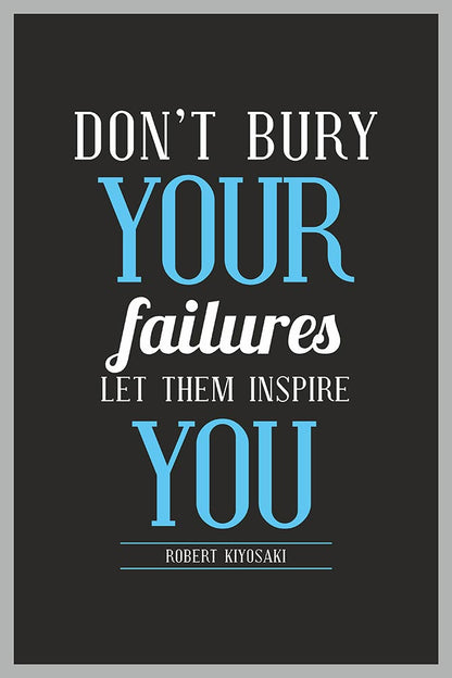 Don't bury your failures