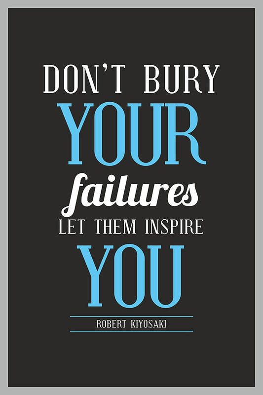 Don't bury your failures