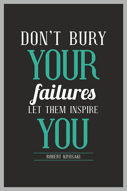 Don't bury your failures