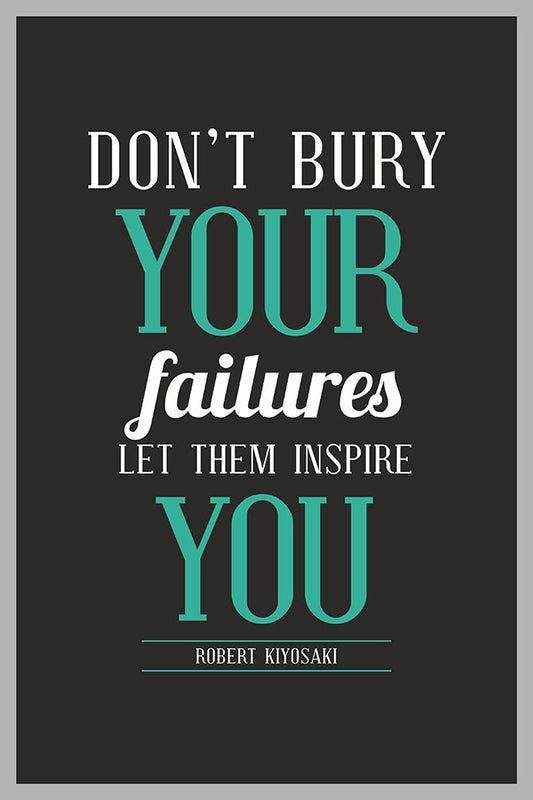 Don't bury your failures
