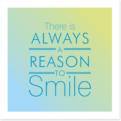 A reason to smile