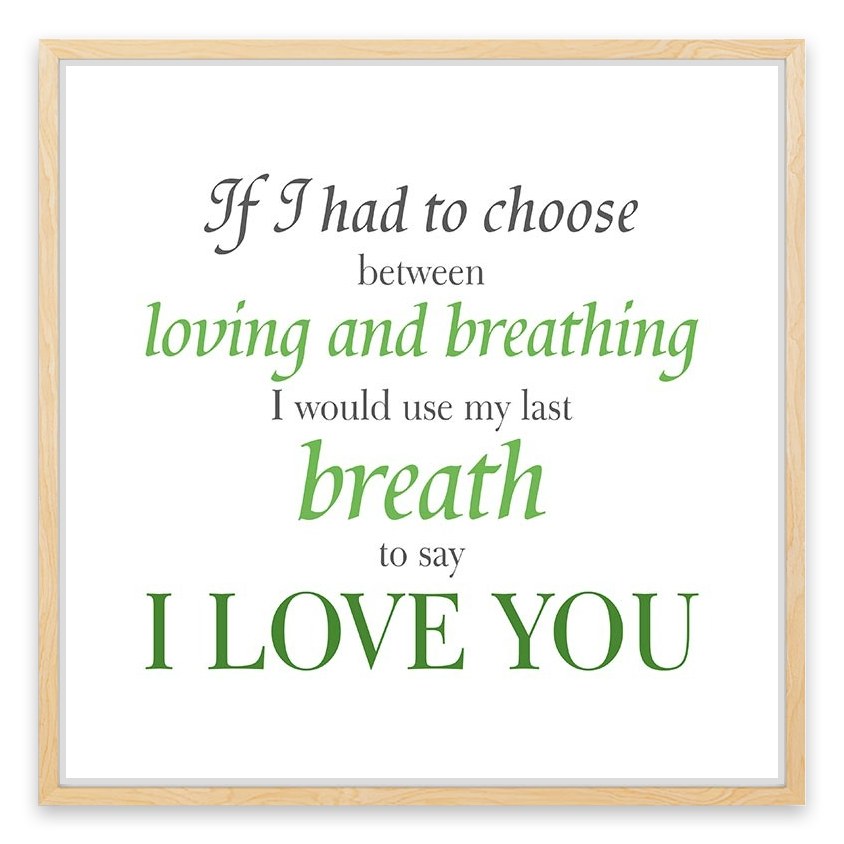 My last breath