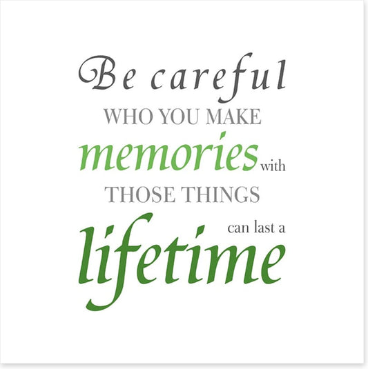 Making memories