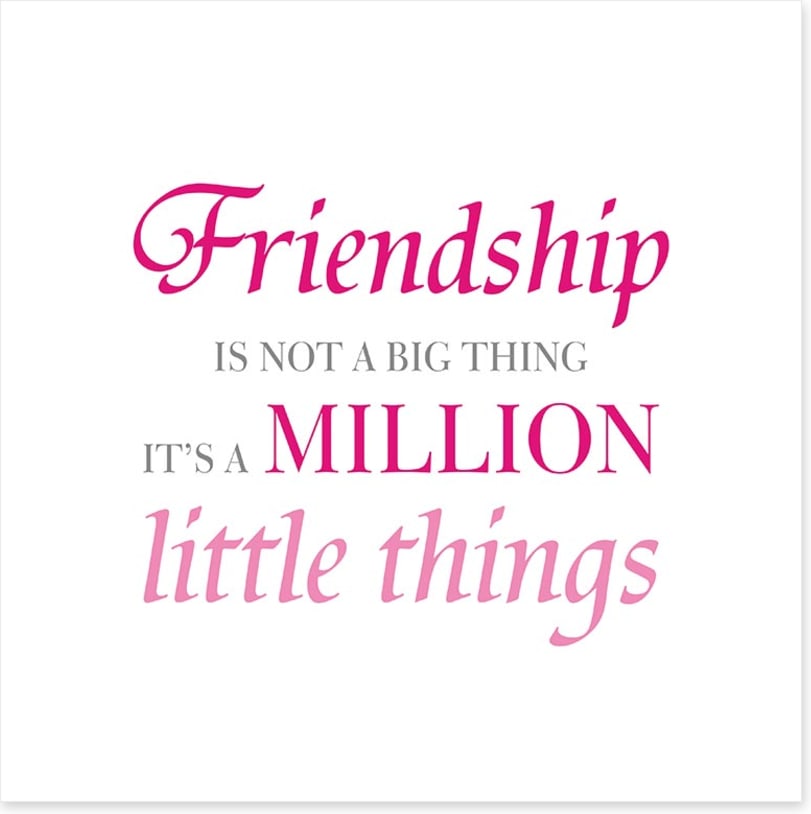 Friendship