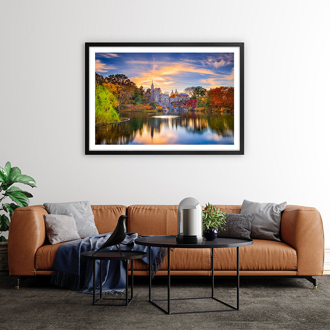 Belvedere Castle in Fall