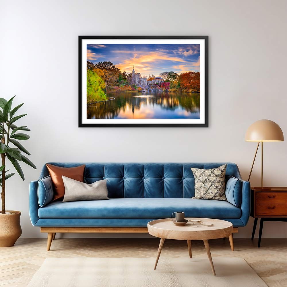 Belvedere Castle in Fall