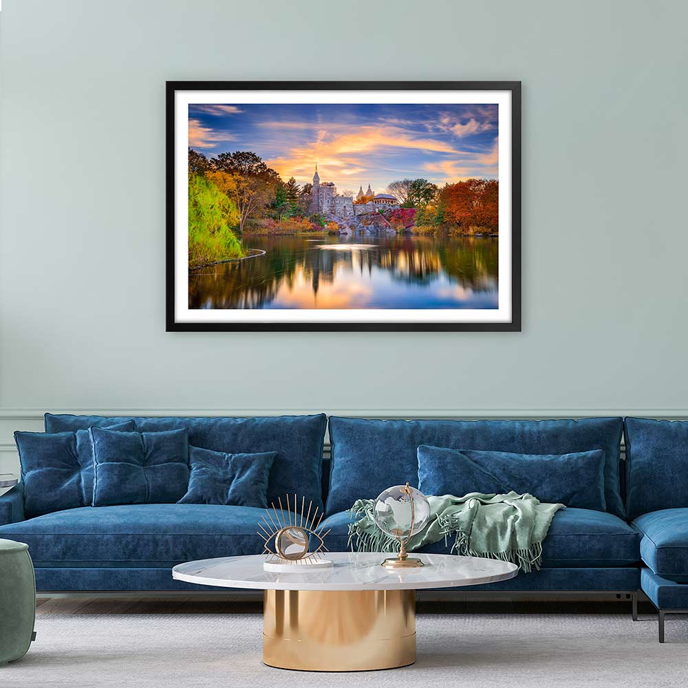 Belvedere Castle in Fall