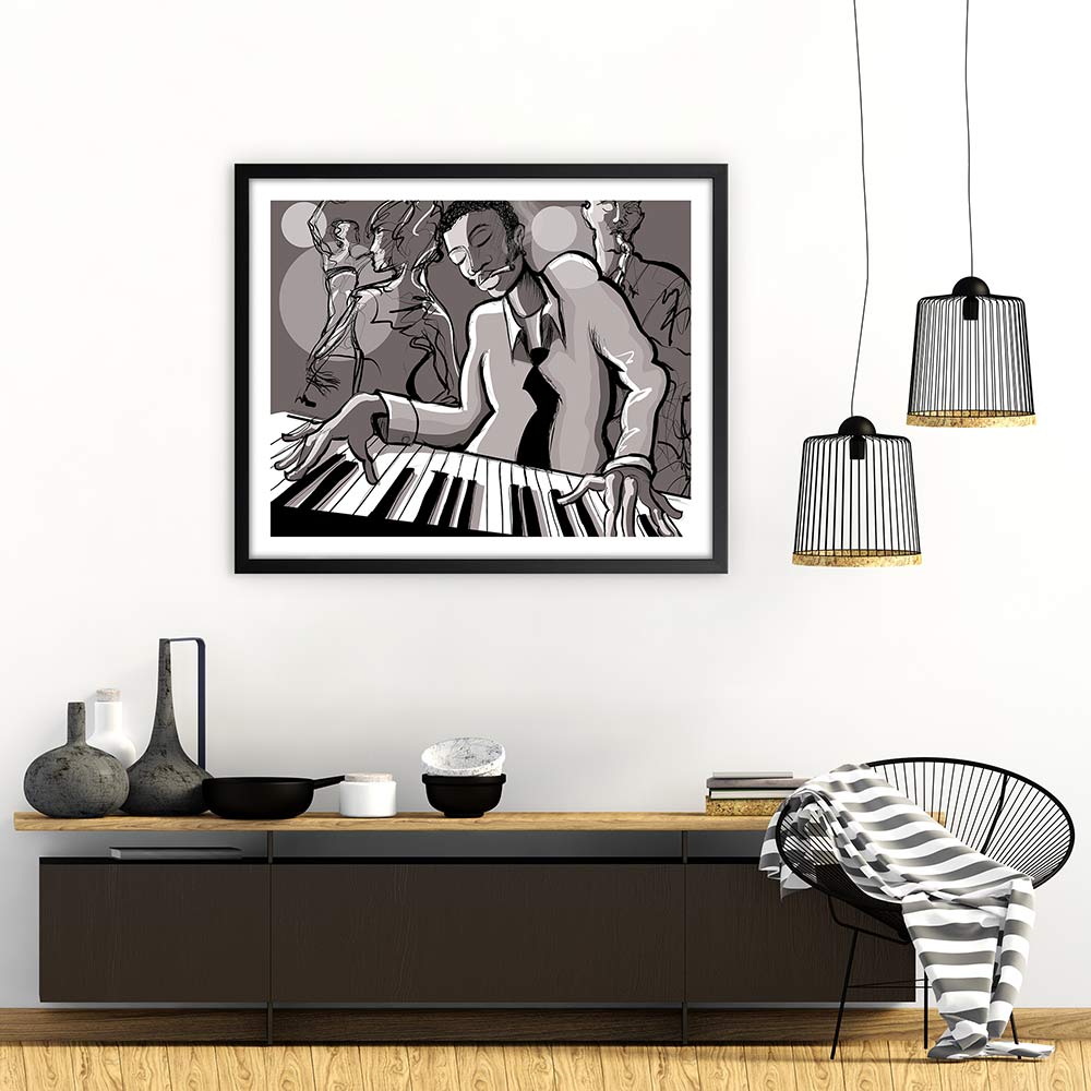 Unlock the jazz piano