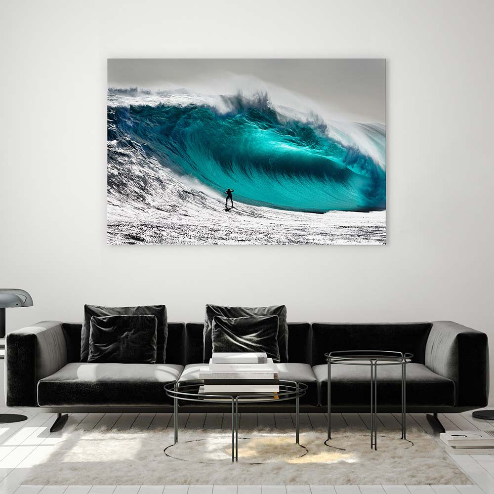 Man versus ocean