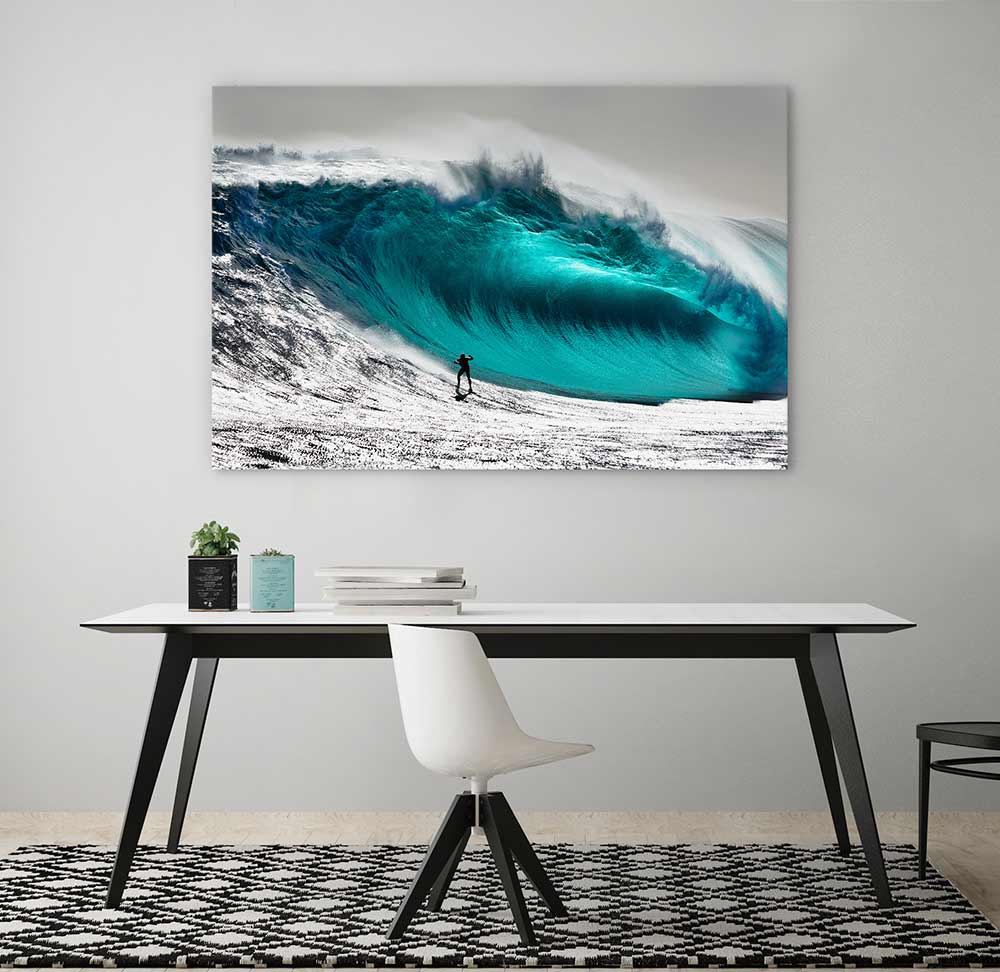 Man versus ocean
