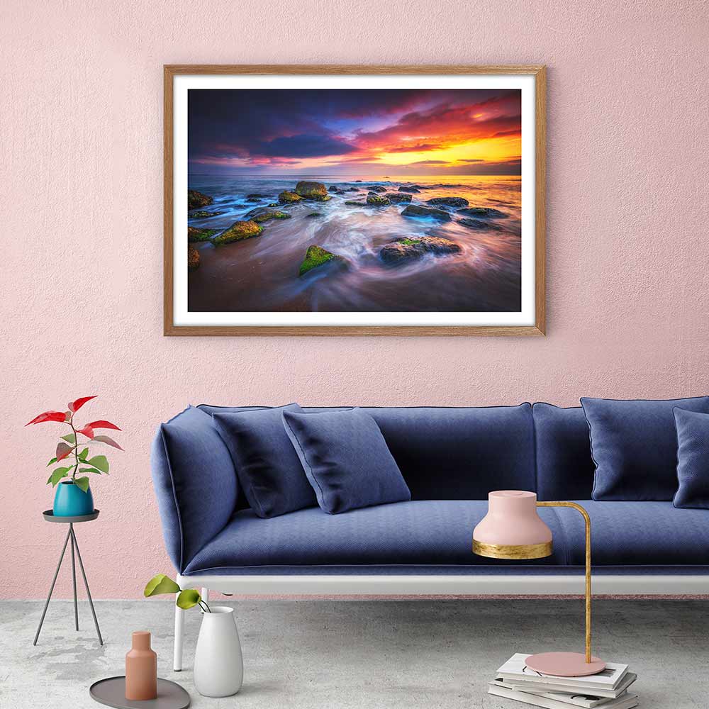 Sunset swirls