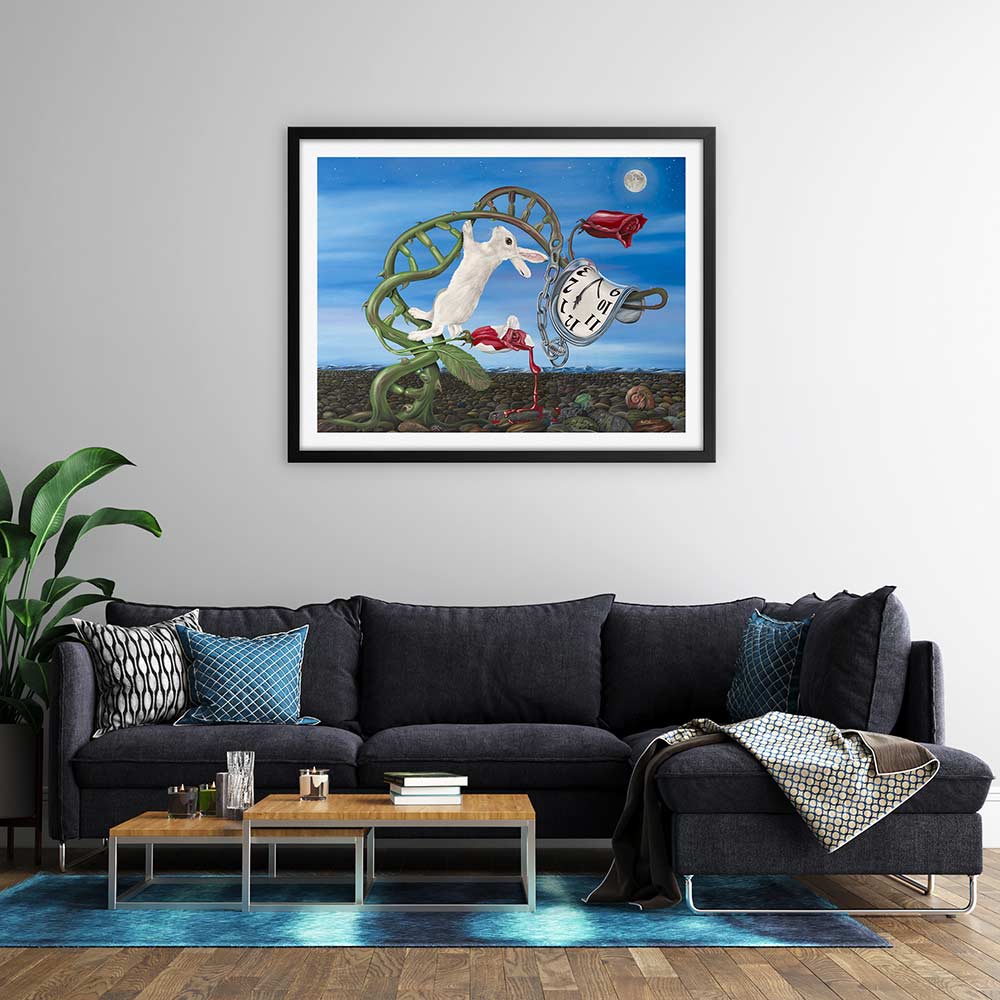 Alice meets Dali