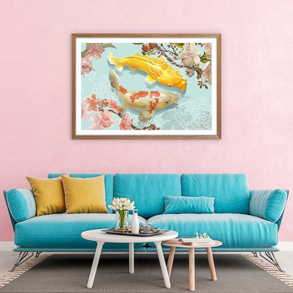 Blossom pool koi