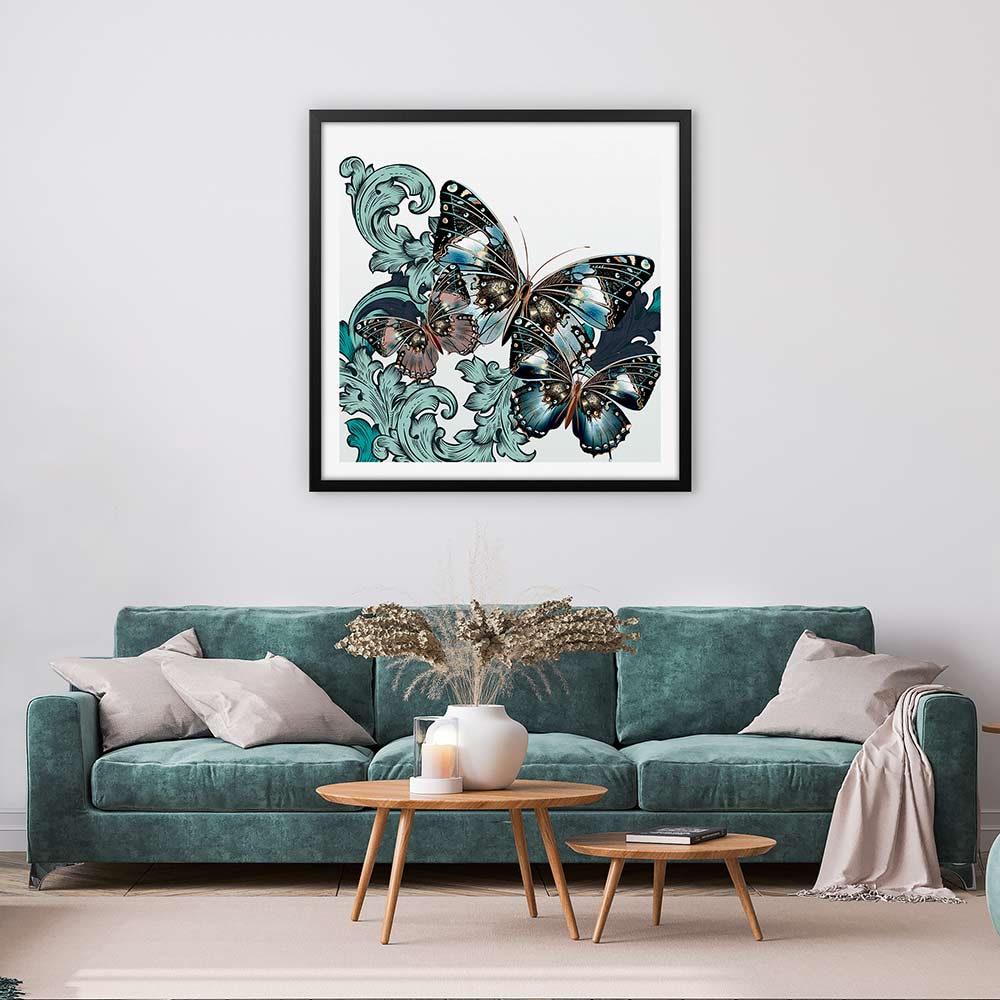 Butterfly brocade