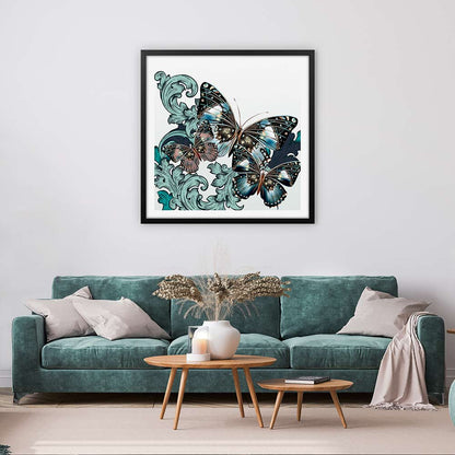 Butterfly brocade