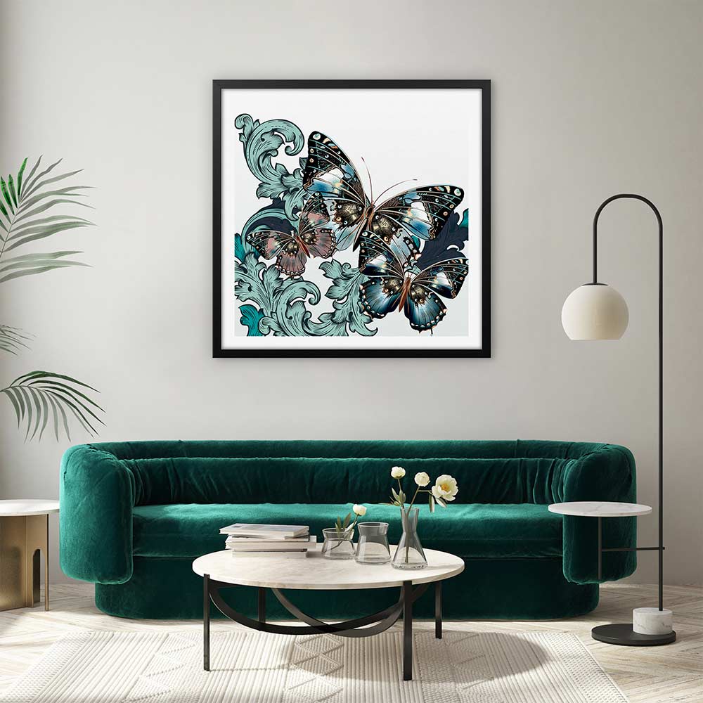 Butterfly brocade