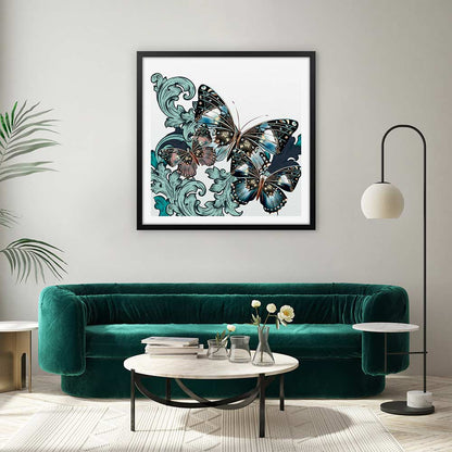 Butterfly brocade