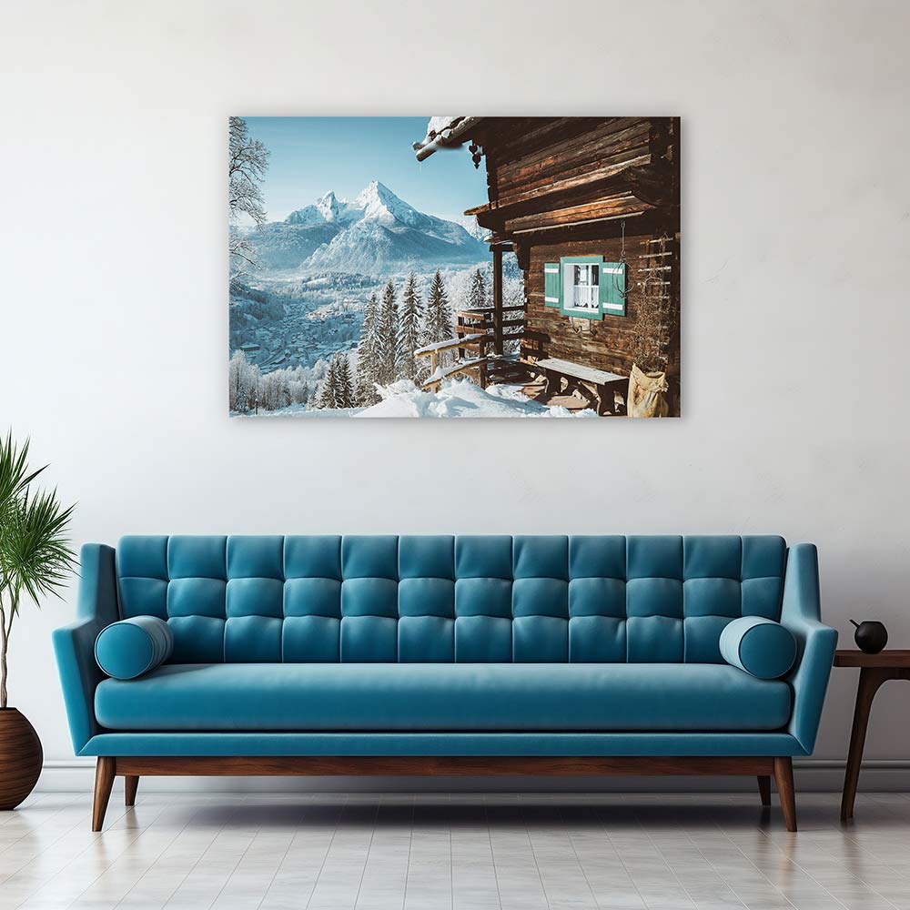 The alpine cabin