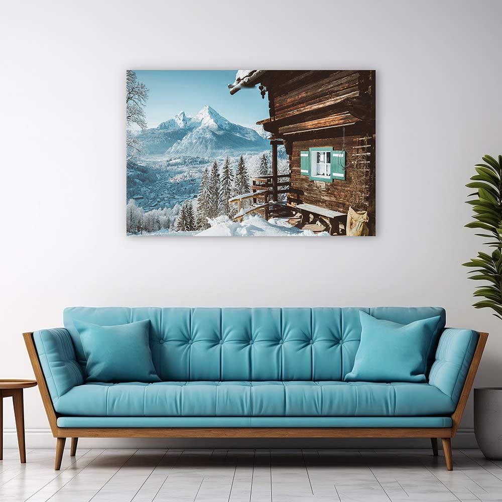 The alpine cabin