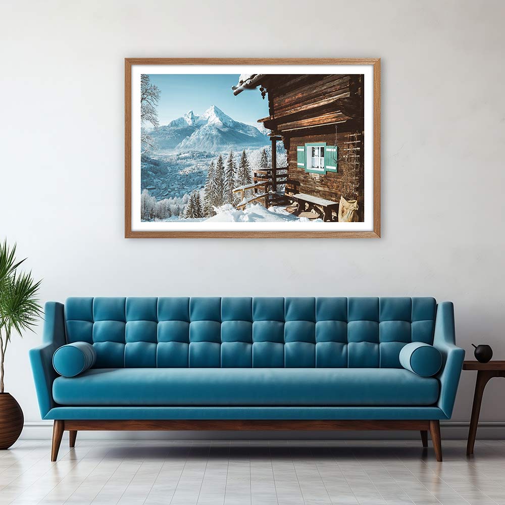 The alpine cabin
