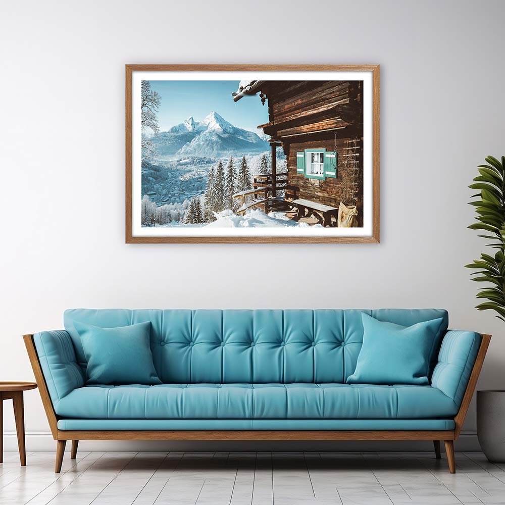 The alpine cabin