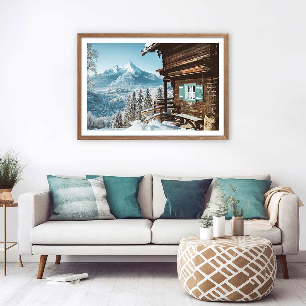 The alpine cabin