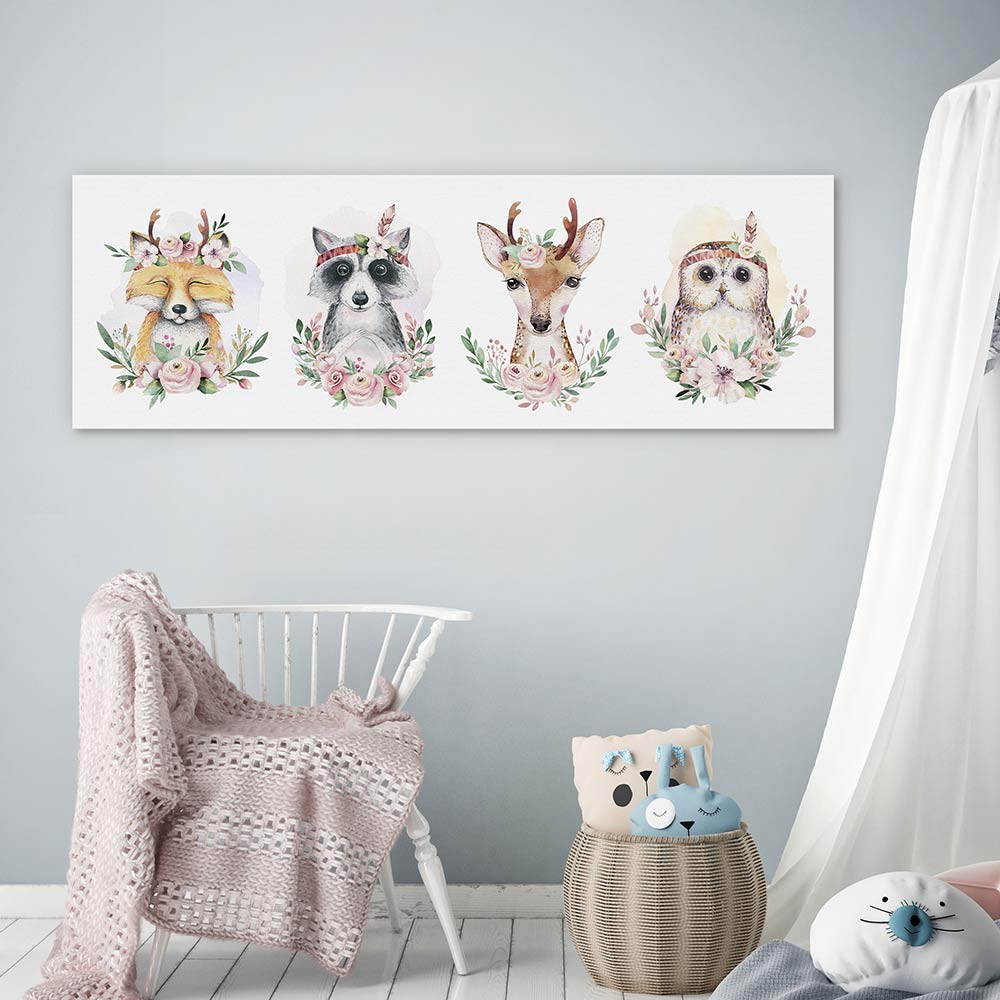 Flower forest friends
