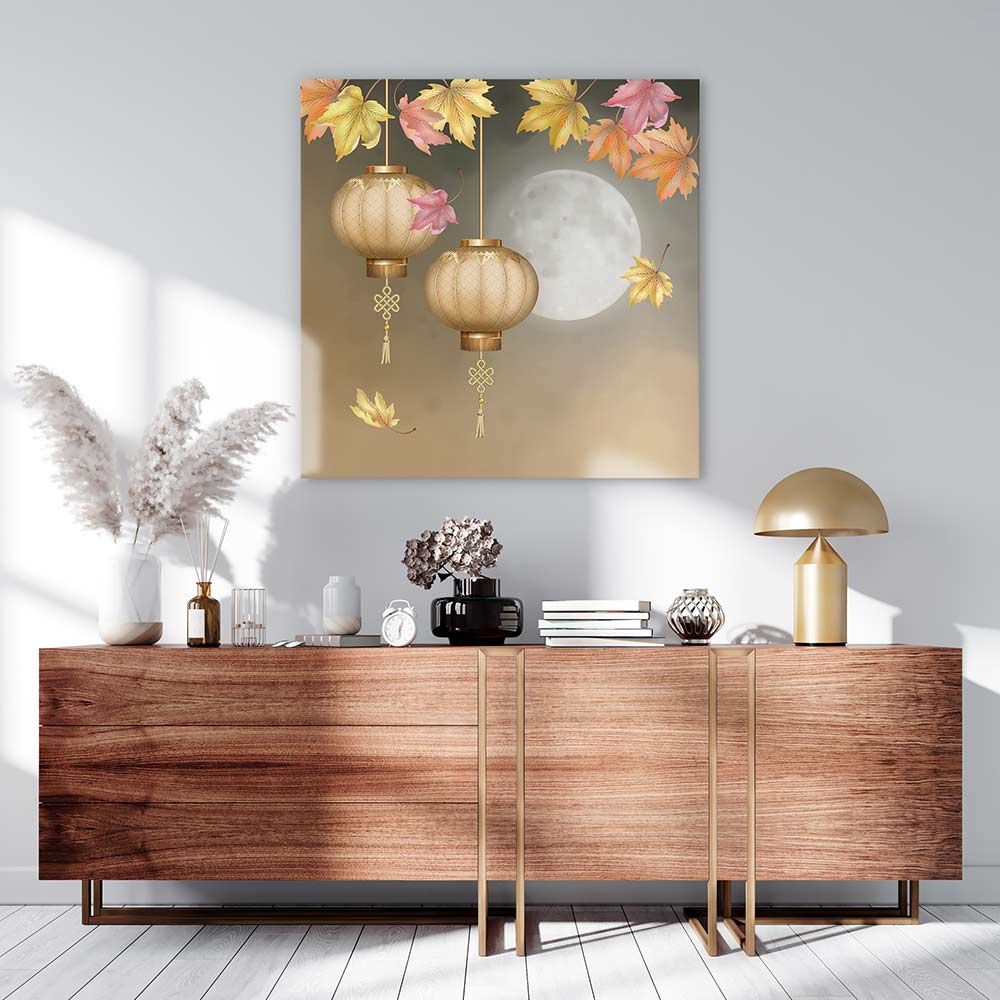 Paper lantern fall