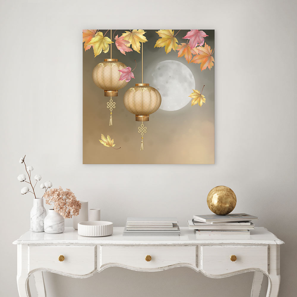 Paper lantern fall