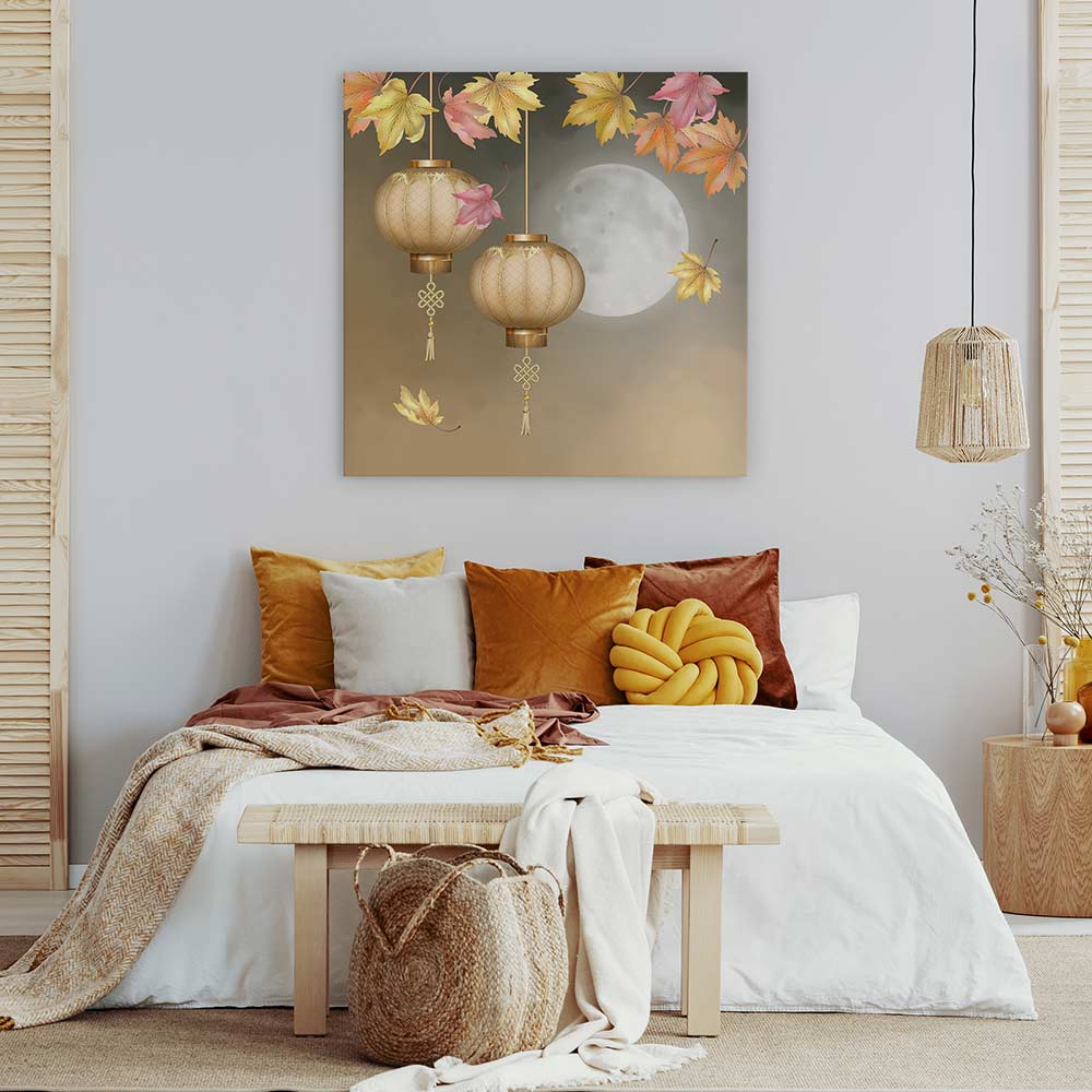 Paper lantern fall