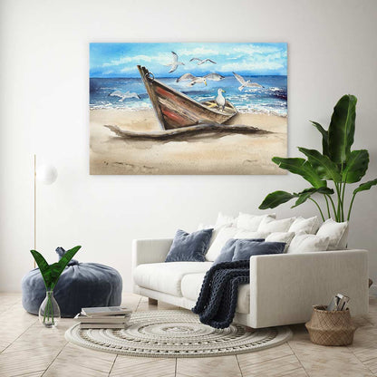 Beached with the birds