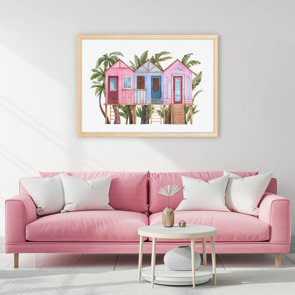 In the palms