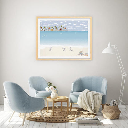 Gulls on the beach