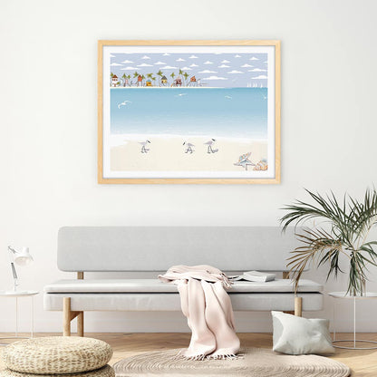 Gulls on the beach