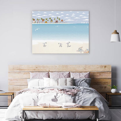Gulls on the beach