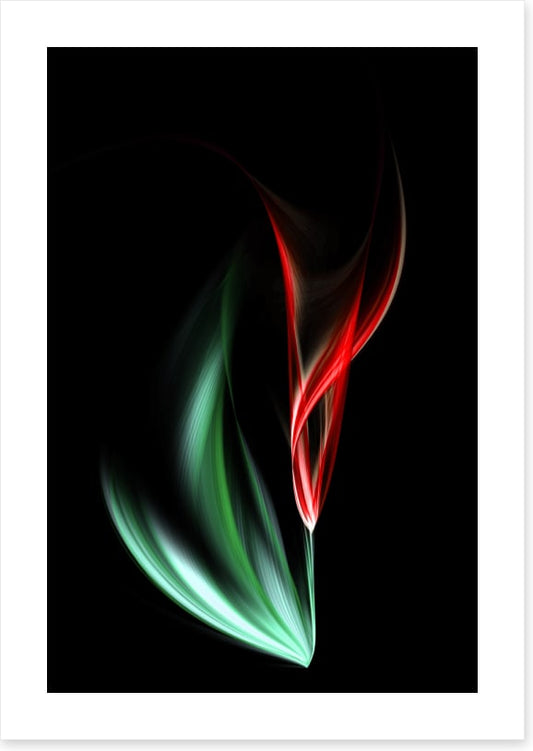 One red tulip (Custom)
