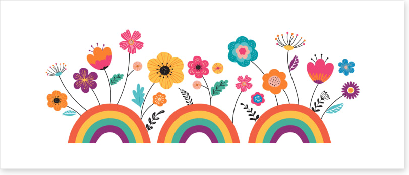 The rainbow garden (Custom)