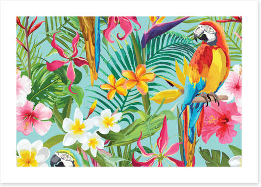 Paradise parrots (Custom)