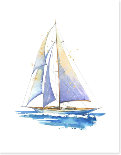 Sailboat splash 1 (Custom)
